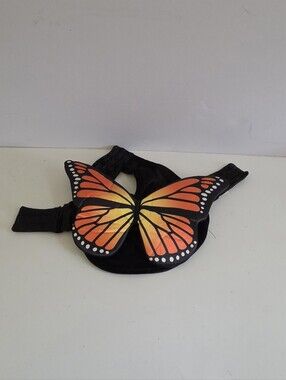 Thrills & Chills Monarch Butterfly Pet Vest Harness Costume Small Dogs Or Cats